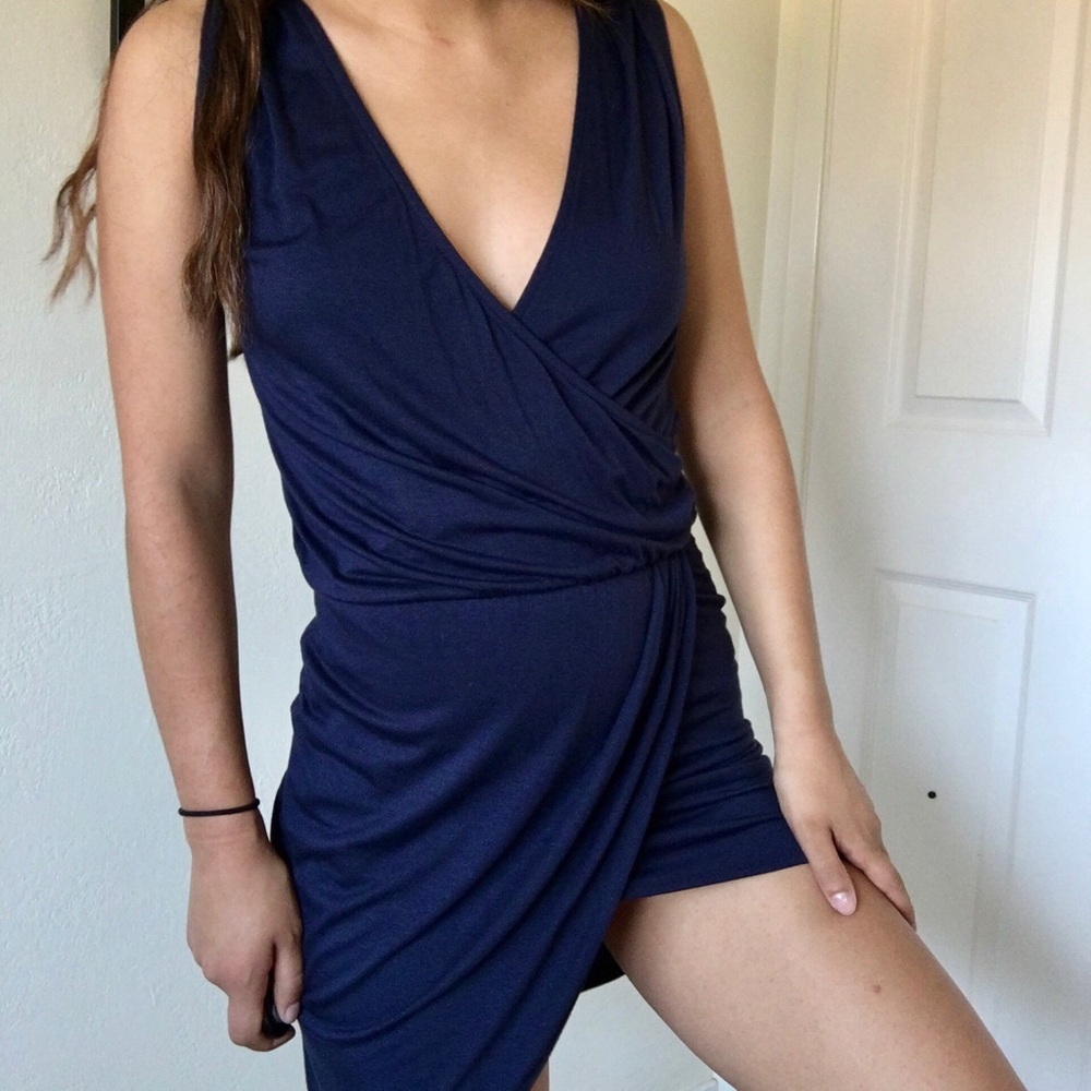 Navy Blue Dress